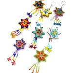 Beaded Star Keychain