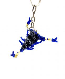 beaded scorpion keychain