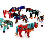 beaded horse