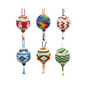 Beaded Globe Ornament