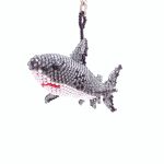 Handcrafted Shark Keychain