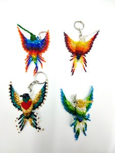 hummingbird keychain