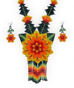 Floral Necklace Set