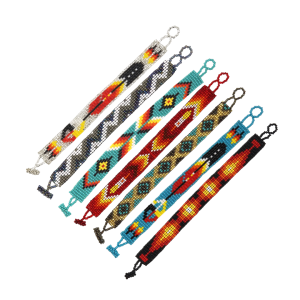 Flat 9-Strand Loomed Bracelet