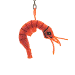 Shrimp Keychain