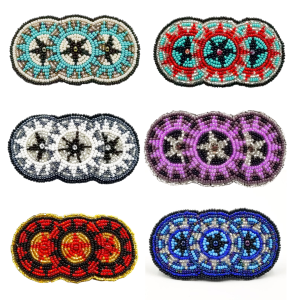 3 Medallion Hair Clip Small
