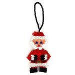 Small Santa Ornament