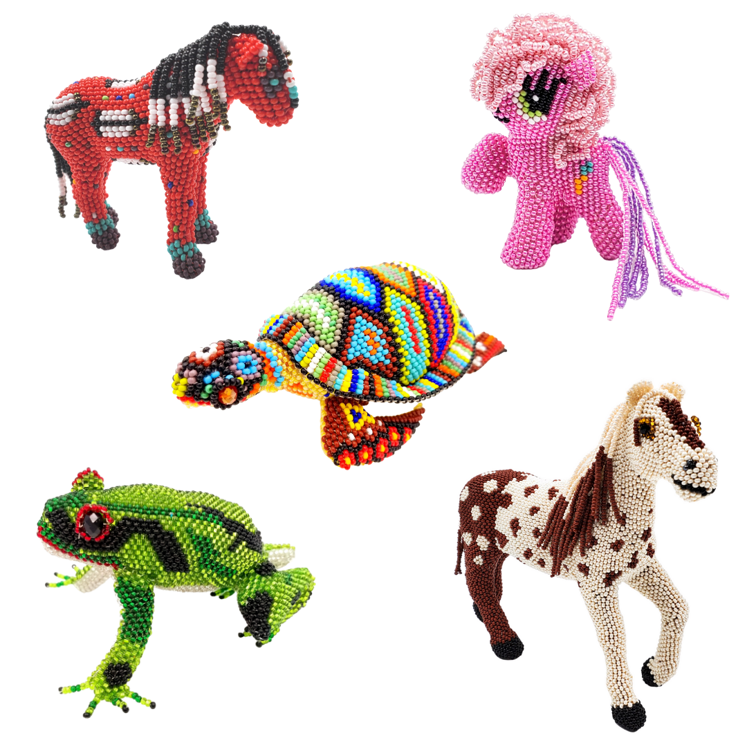 Beaded Figures - Horses, Turtles and more...