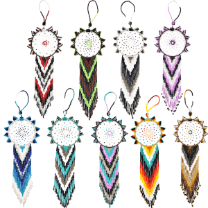 beaded large dreamcatcher