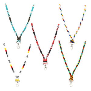 beaded lanyard