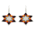 Flat Star Earrings
